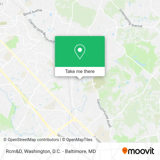 Rcm&D map