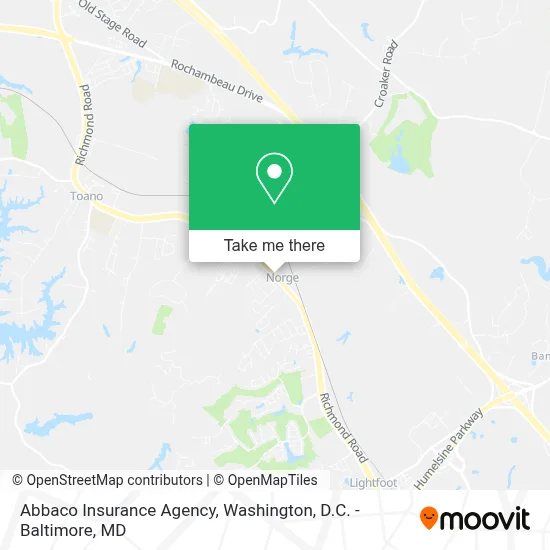 Abbaco Insurance Agency map