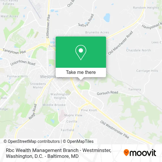 Rbc Wealth Management Branch - Westminster map