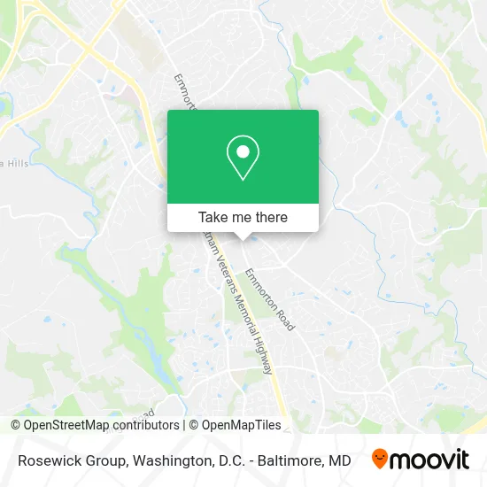 Rosewick Group map