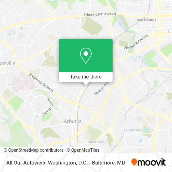 All Out Autowerx map