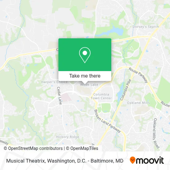 Musical Theatrix map