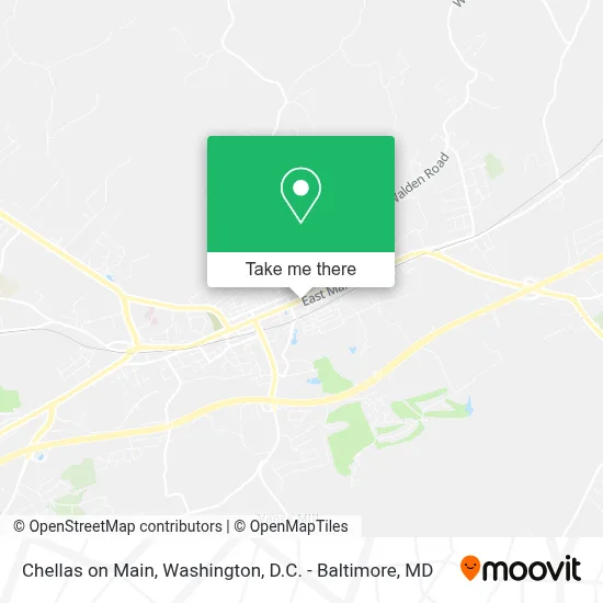 Chellas on Main map