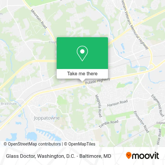 Glass Doctor map