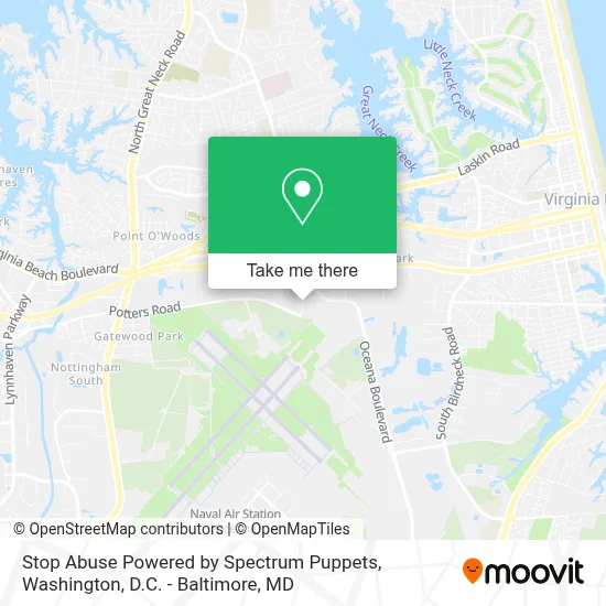 Stop Abuse Powered by Spectrum Puppets map
