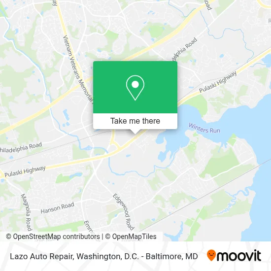 Lazo Auto Repair map