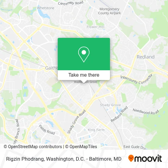 Rigzin Phodrang map