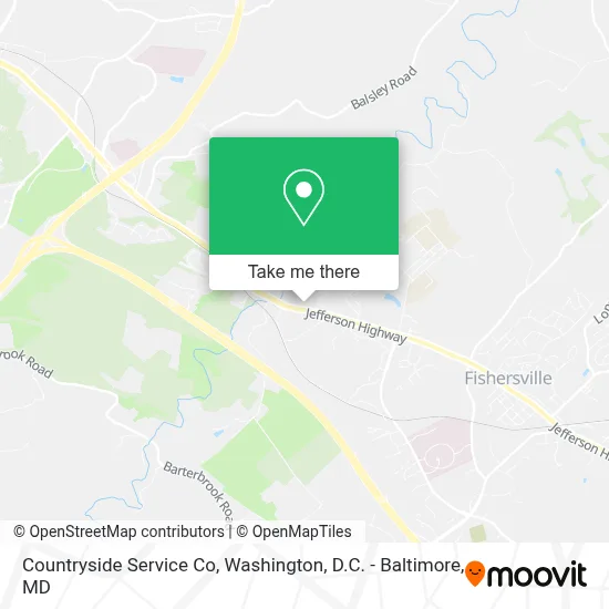 Countryside Service Co map