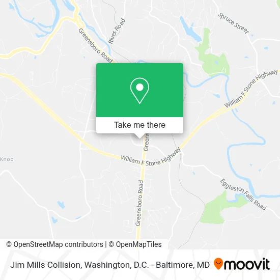 Jim Mills Collision map