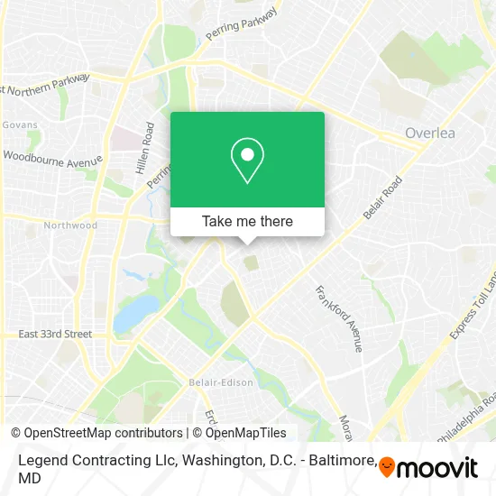 Legend Contracting Llc map