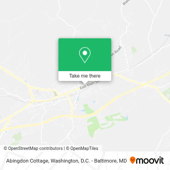 Abingdon Cottage map