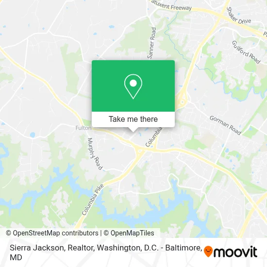 Sierra Jackson, Realtor map