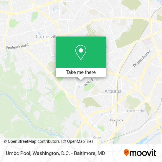 Umbc Pool map