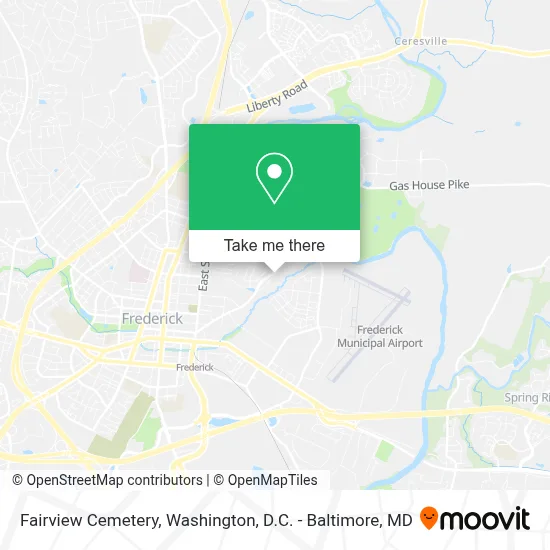 Fairview Cemetery map