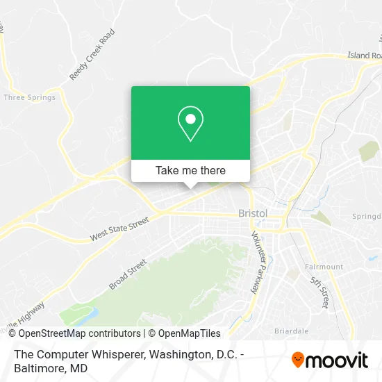The Computer Whisperer map