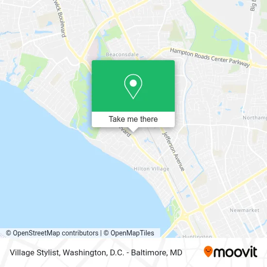 Village Stylist map