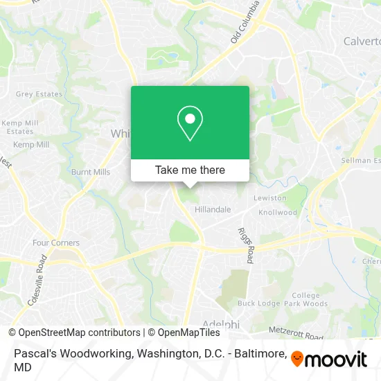 Pascal's Woodworking map