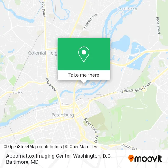 Appomattox Imaging Center map