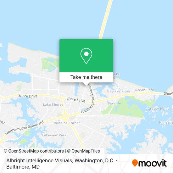 Albright Intelligence Visuals map