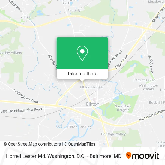 Horrell Lester Md map