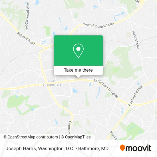 Joseph Harris map