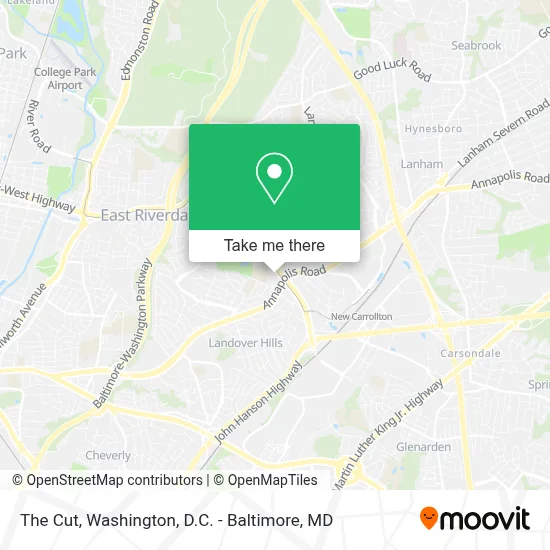 The Cut map