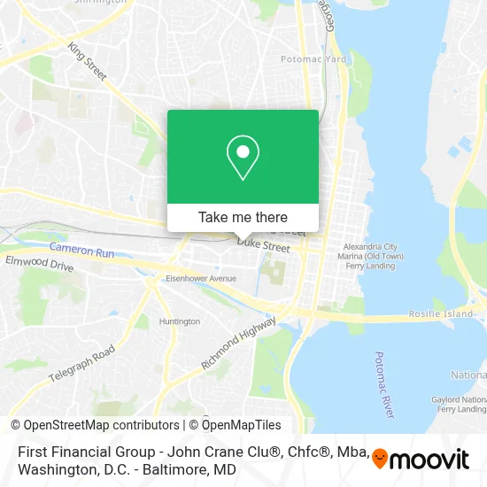 First Financial Group - John Crane Clu®, Chfc®, Mba map