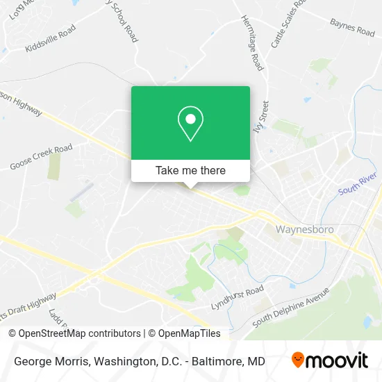 George Morris map