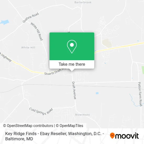 Key Ridge Finds - Ebay Reseller map