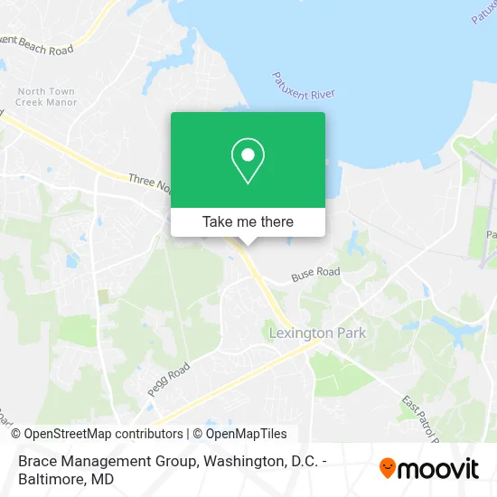 Brace Management Group map