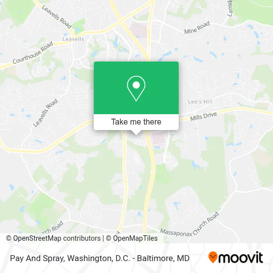 Pay And Spray map