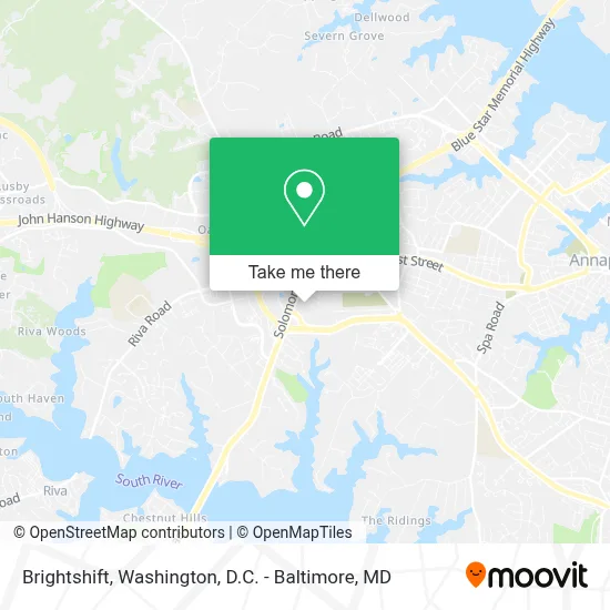 Brightshift map