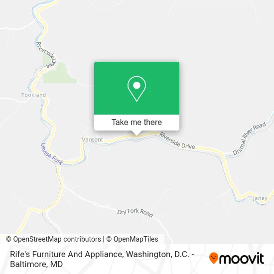 Rife's Furniture And Appliance map