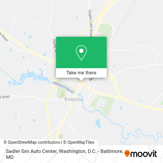 Sadler Gm Auto Center map