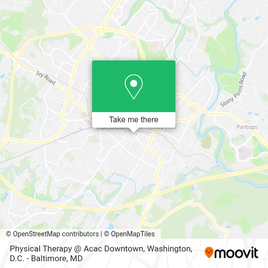 Physical Therapy @ Acac Downtown map