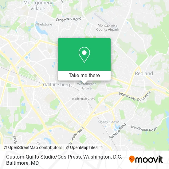 Custom Quilts Studio/Cqs Press map