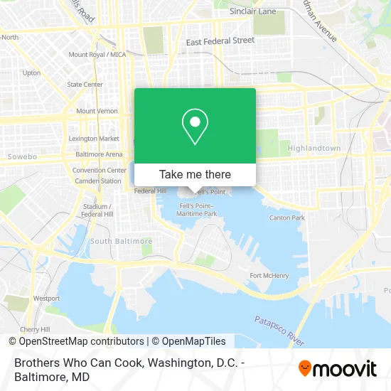 Brothers Who Can Cook map