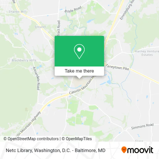 Netc Library map