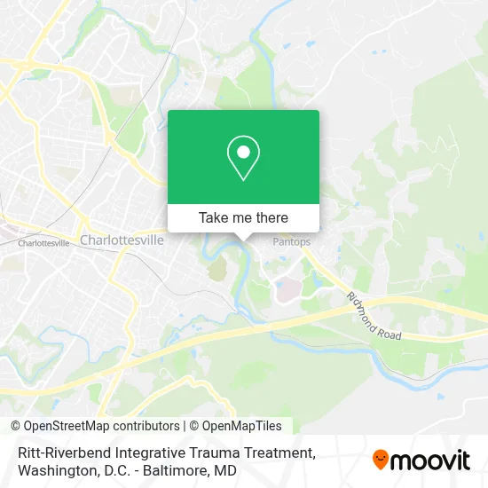 Ritt-Riverbend Integrative Trauma Treatment map