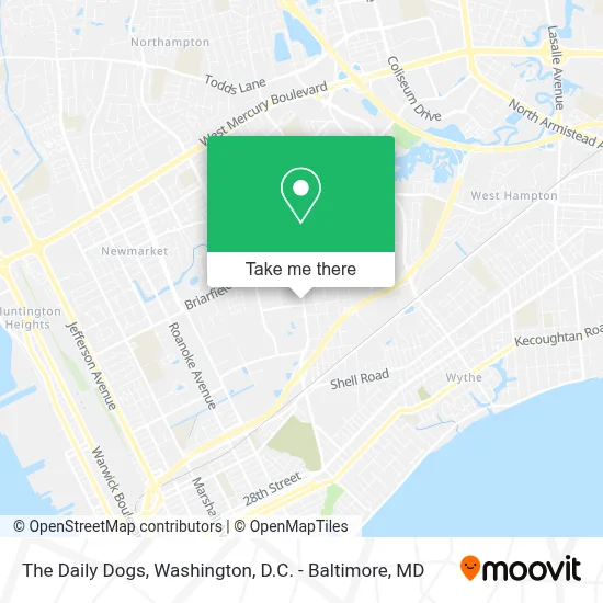 The Daily Dogs map