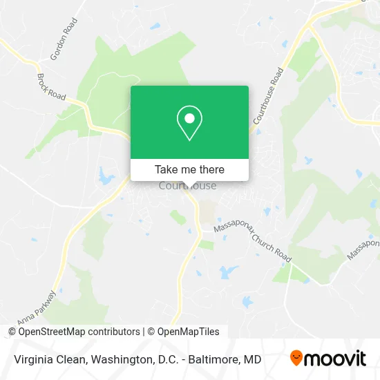 Virginia Clean map