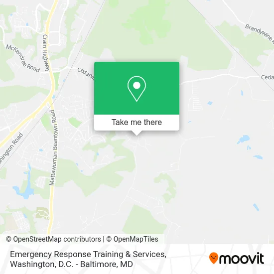 Emergency Response Training & Services map