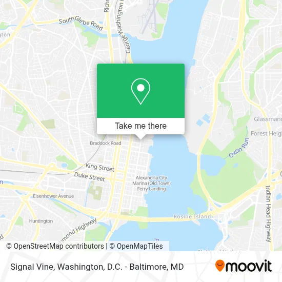 Signal Vine map