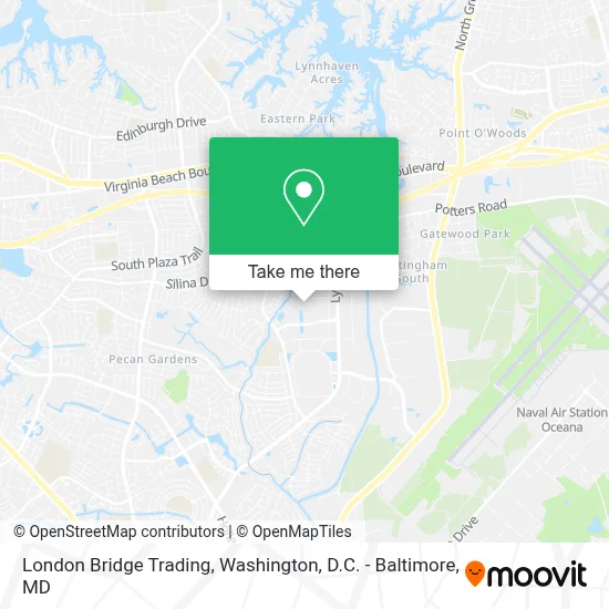London Bridge Trading map