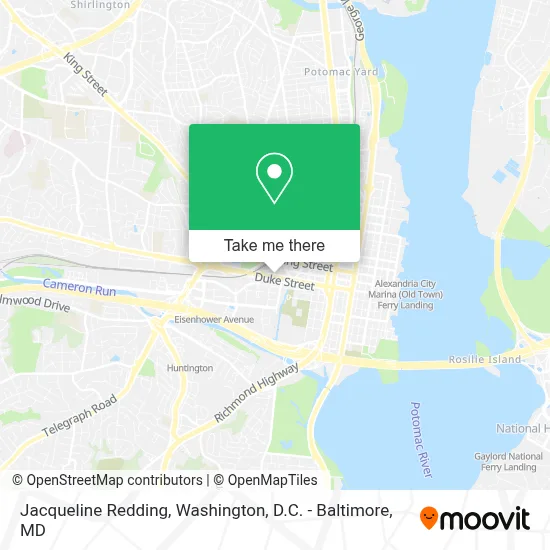 Jacqueline Redding map