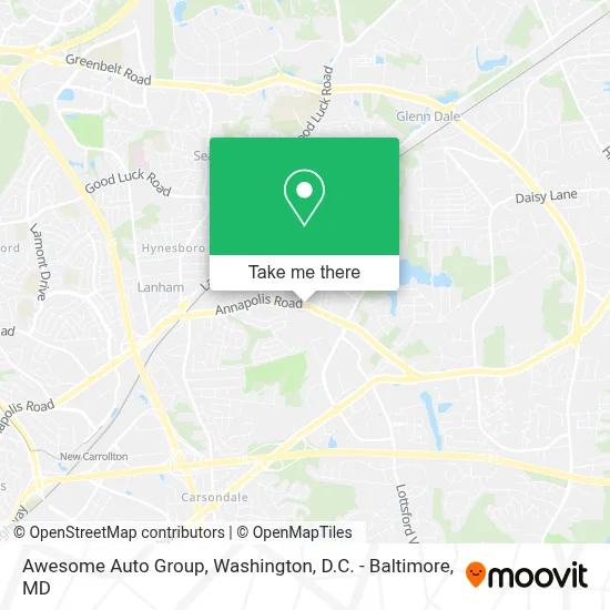 Awesome Auto Group map