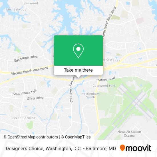 Designers Choice map