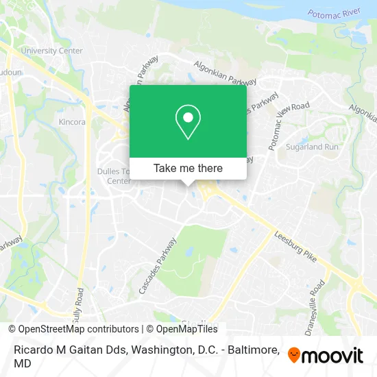 Ricardo M Gaitan Dds map