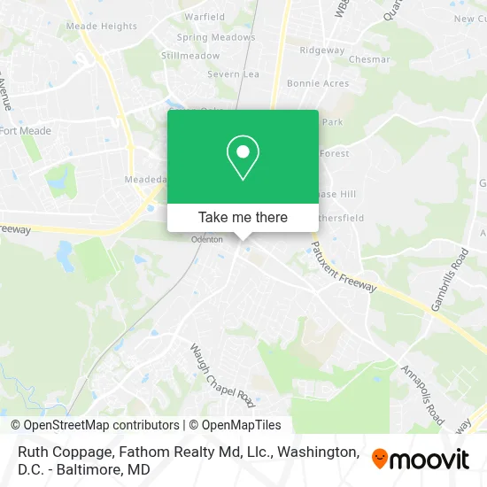 Ruth Coppage, Fathom Realty Md, Llc. map