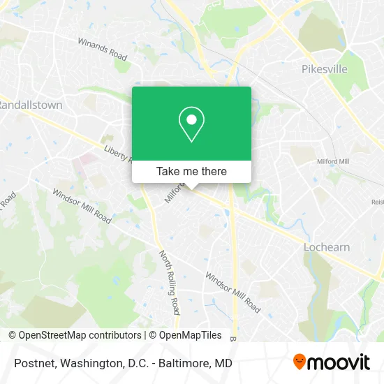 Postnet map
